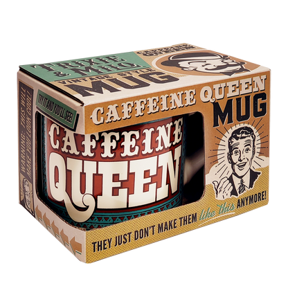 Caffeine Queen – Porcelain Mug