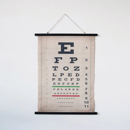 Eye Chart Scroll