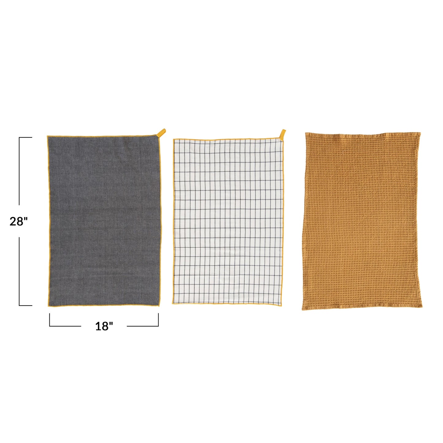 Botonist - Cotton Kitchen Towel - Set of 3