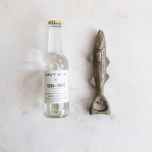 Fish Bottle Opener - Antique Gold