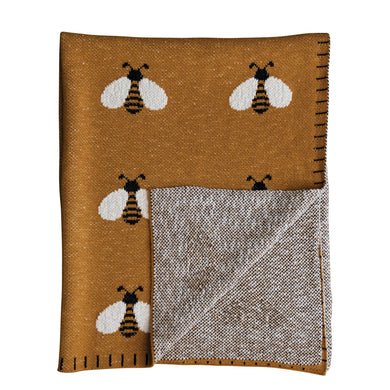 Bees - Baby Blanket - Storybook Collection