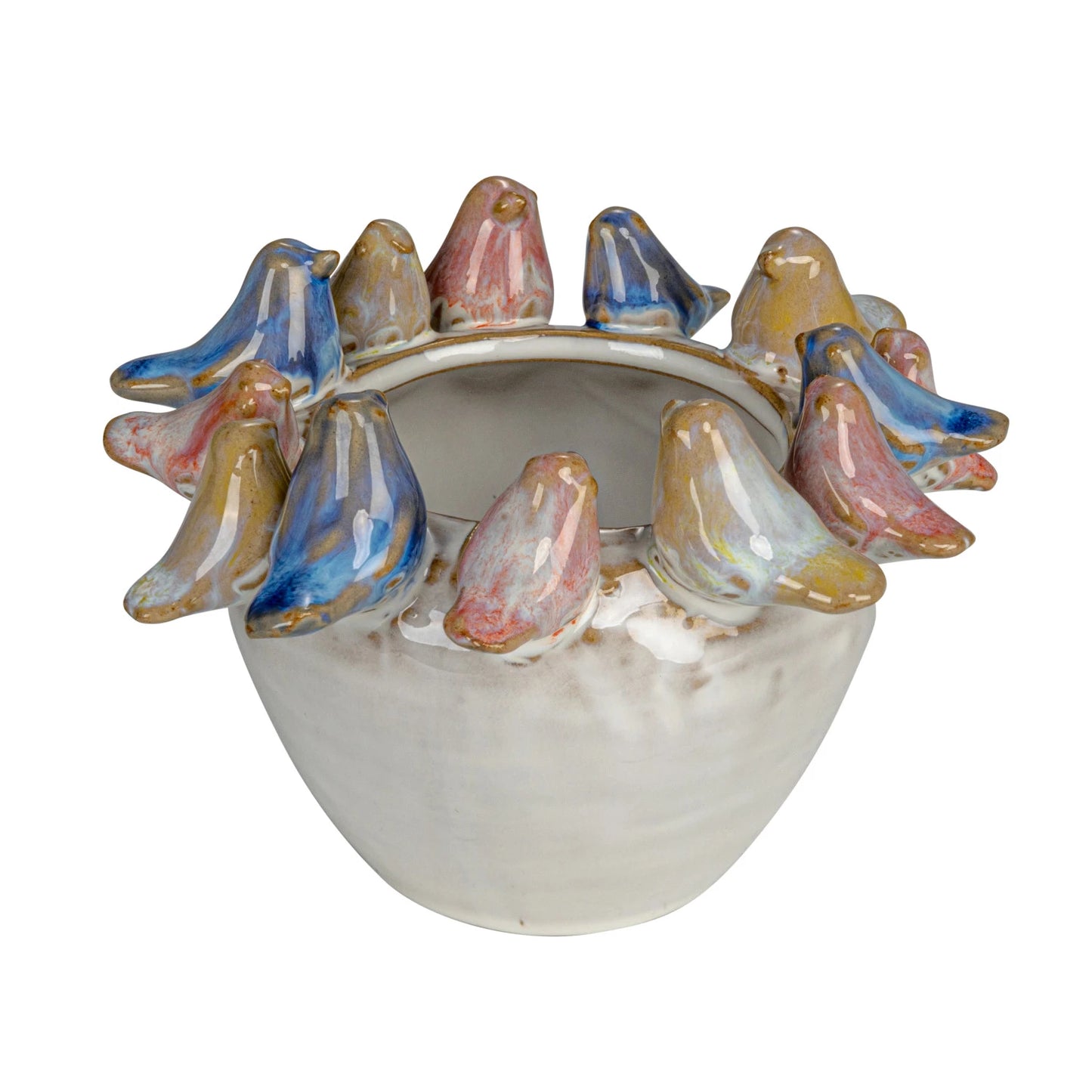 Birds - Stoneware Planter