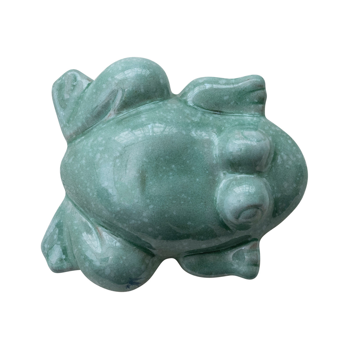 Floating Ceramic Frog