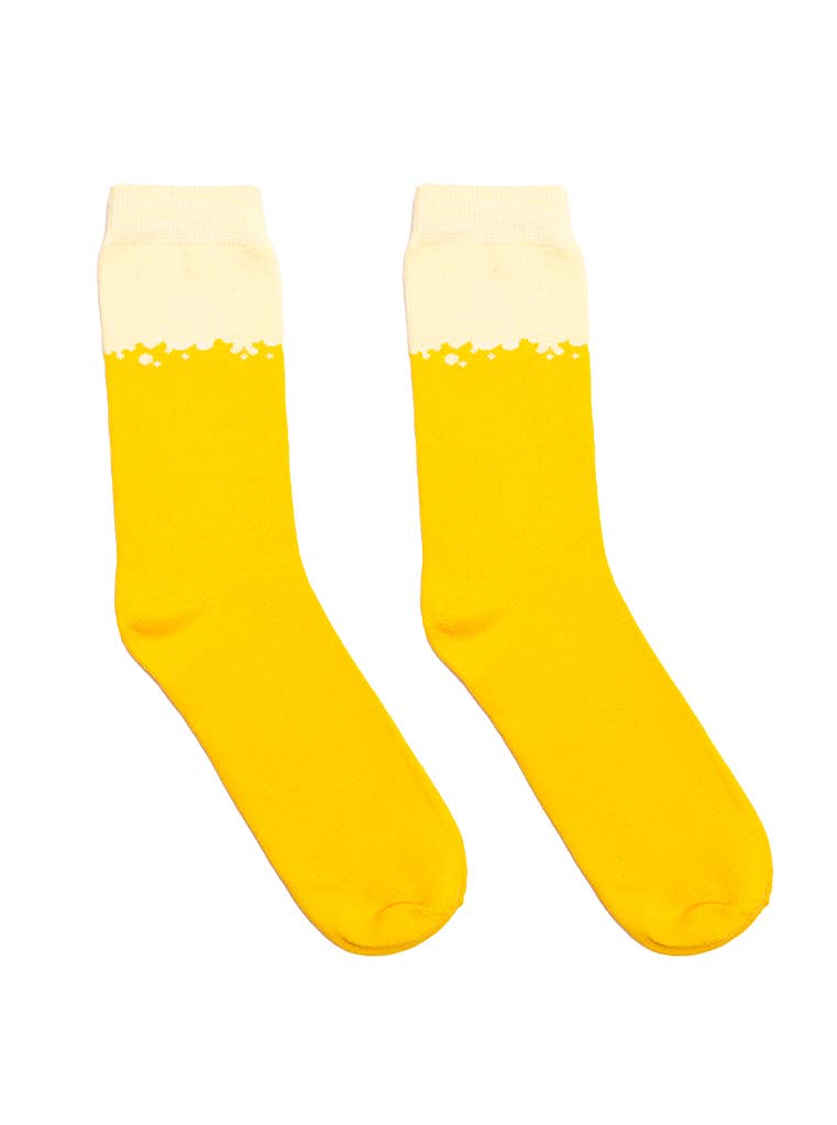 Beer Glass - 3D Packaged Crew Socks