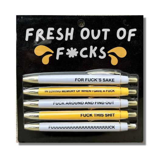 Fresh out of Fucks - Pen Set