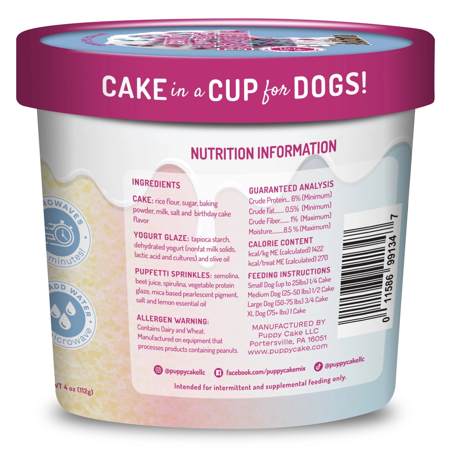Cuppy Cake - Pupfetti Sprinkles