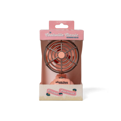 The Coolsville Rechargeable Desk Fan