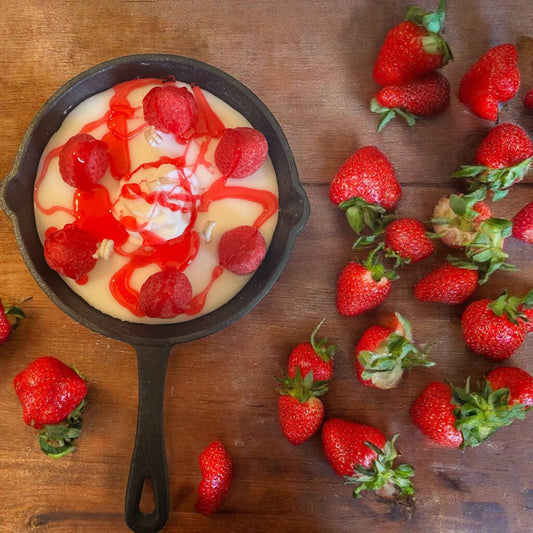 Strawberry Cheesecake Skillet - Candle
