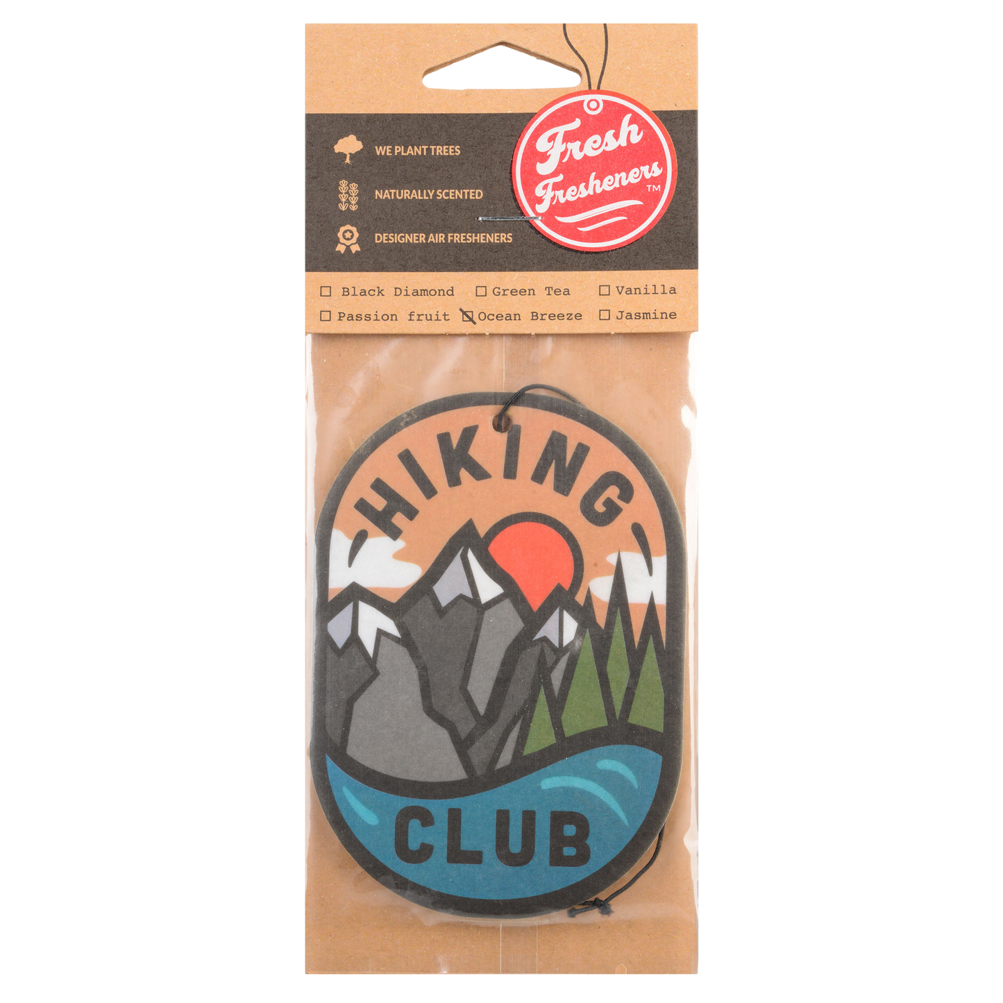 Hiking Club Air Freshener