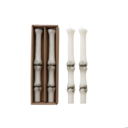 Bone - Bottle Taper Candles