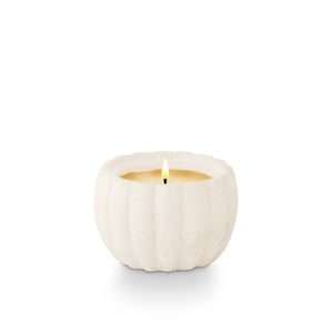 Maple Marshmallow  - Pumpkin Ceramic Candle