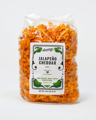 Jalapeno Cheddar Popcorn - Annie B's - Large Bag