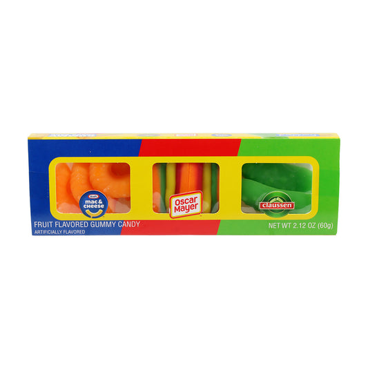 Gummy Snack Pack - Kraft, Oscar Mayer, Claussen