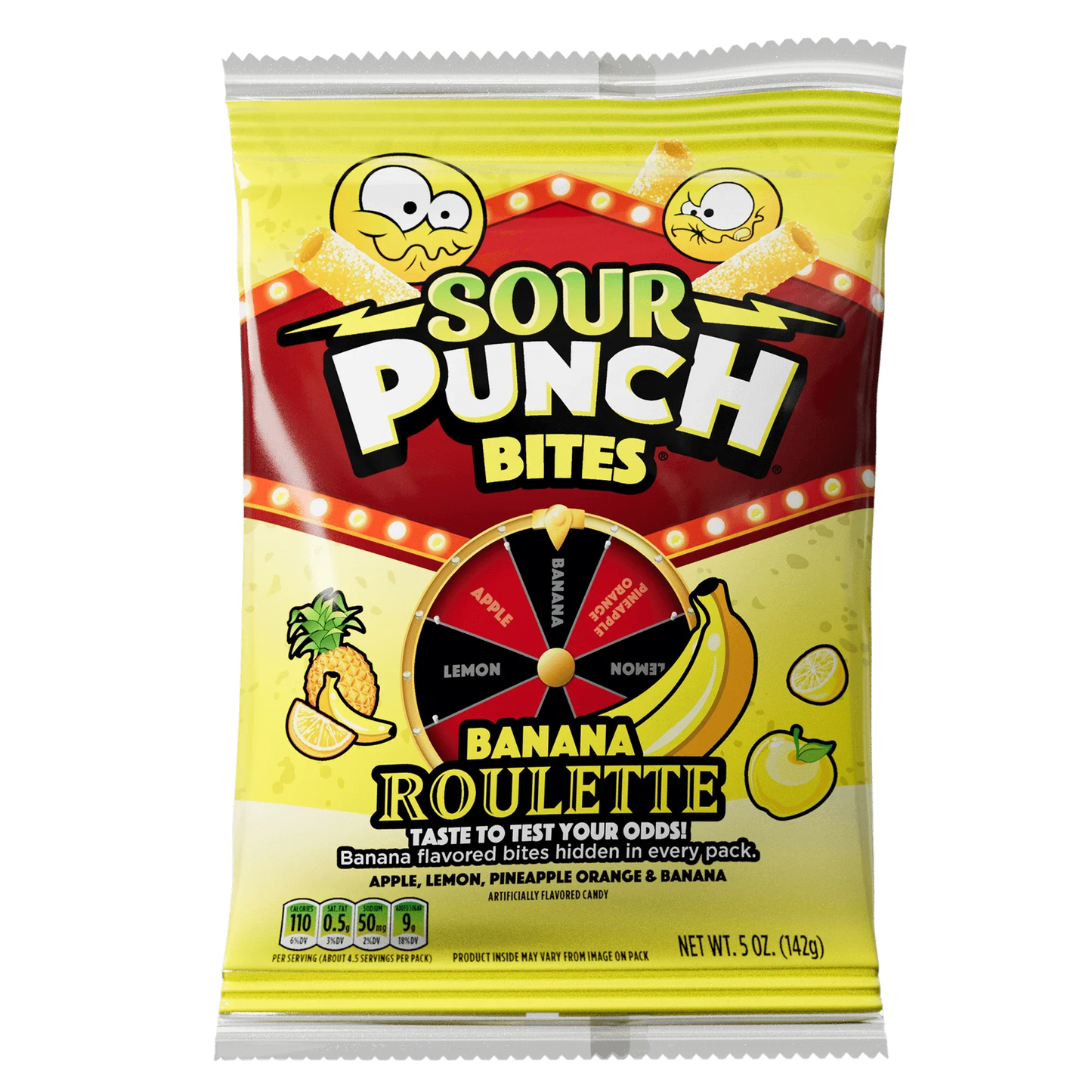 Banana Roulette - Sour Punch Bites