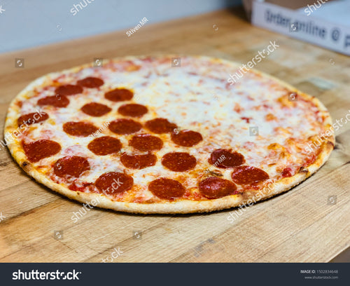 1/2 & 1/2 - Cheese & Pepperoni - Pizza Pie