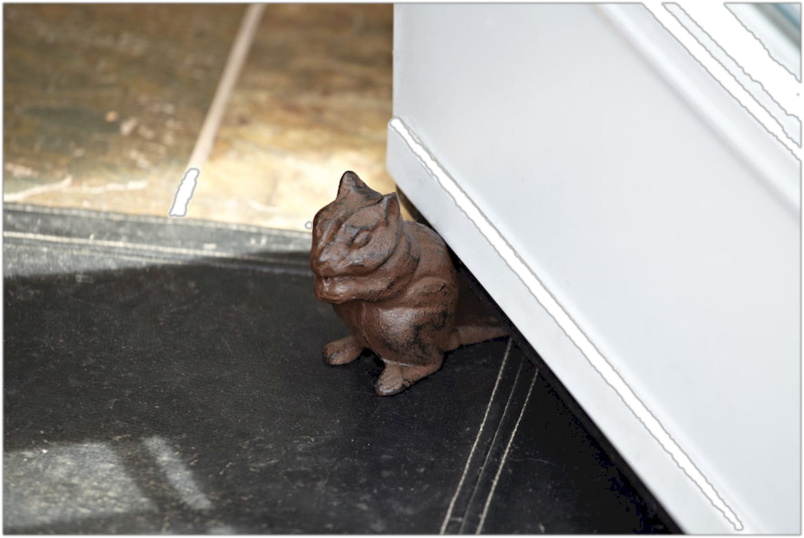 Chipmunk Doorstop - Cast Iron
