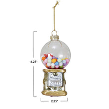 Glass Gumball - Ornament