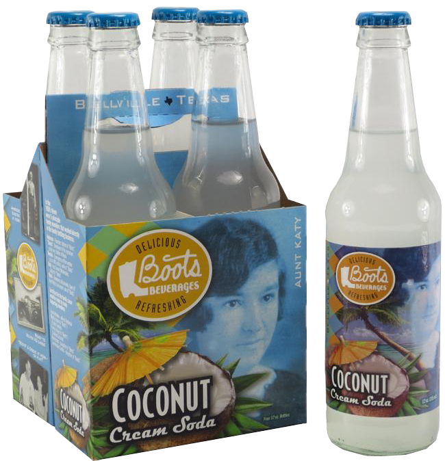 Boots Beverages - Coconut Cream Soda - Ganje’s