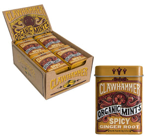 Clawhammer Organic Mints - Spicy Ginger Root - Ganje’s