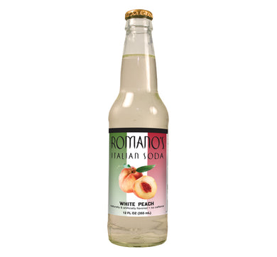 Romano's Italian Soda - White Peach - Ganje’s