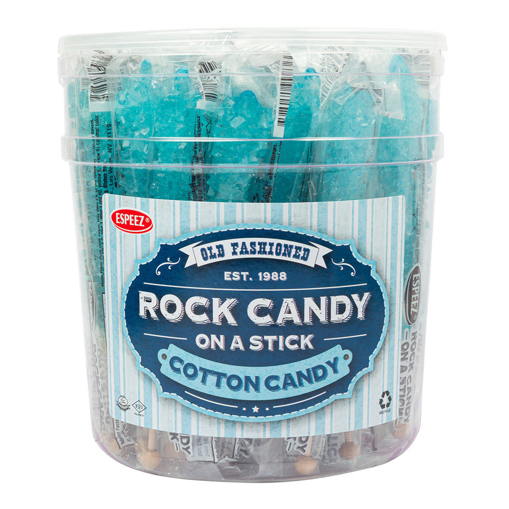 Rock Candy Stick - Blue Cotton Candy
