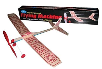 Guillow's Propeller Powered Flying Machine Airplane - Ganje’s