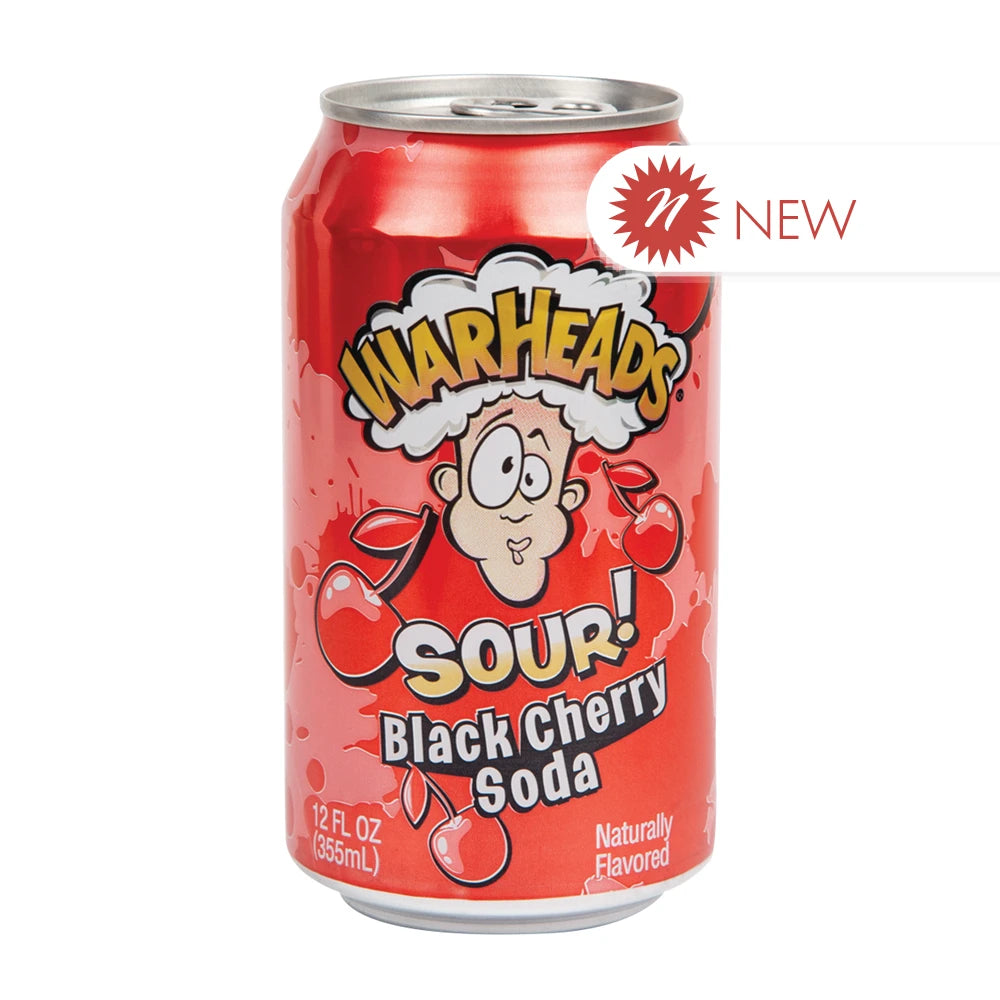 Warheads - Sour Black Cherry Soda