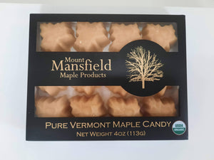 Mount Mansfield- Organic Pure Maple Sugar Candy