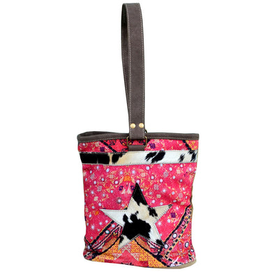 Double Wine Bag - Star & Patchwork - Ganje’s