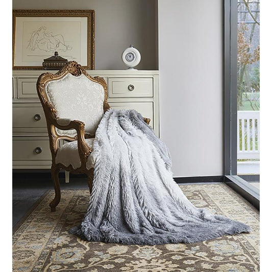 Sherpa Throw - Grey Ombre - Ganje’s