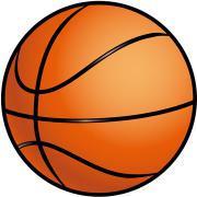 Basketball - Iron On Patch