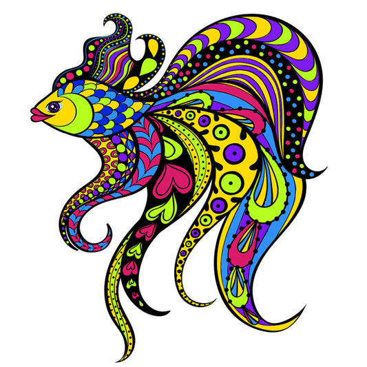 Koi Fish - Iron On Patch
