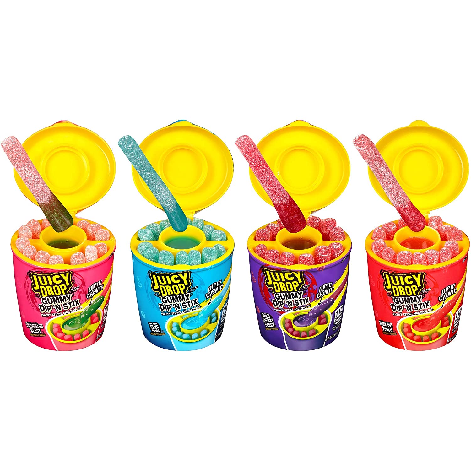 Juicy Drop Gummy Dip N Stix - Ganje’s