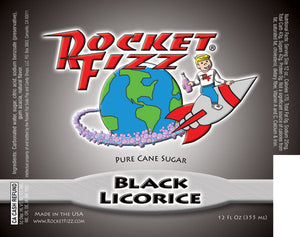 Rocket Fizz - Black Licorice Soda - Ganje’s