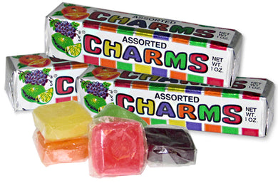 Charms Hard Candy  Squares - - Assorted Flavors - Ganje’s