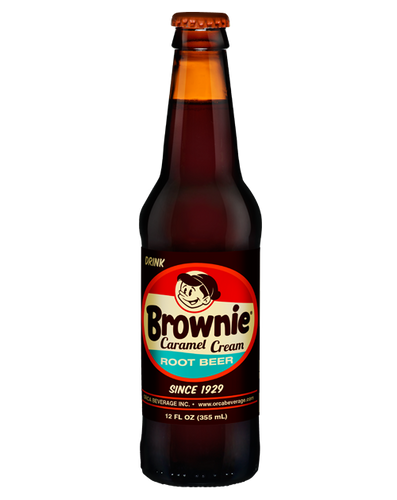 Brownie Caramel Root Beer Soda - Ganje’s