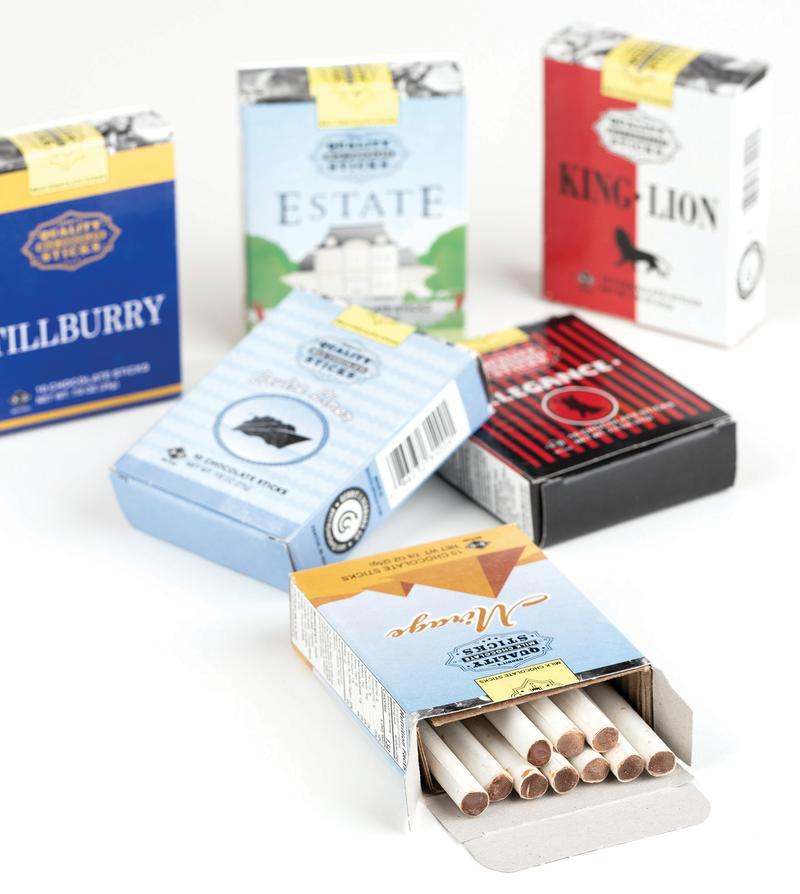 Gerrits - Quality Milk Chocolate Cigarette Sticks - Ganje’s
