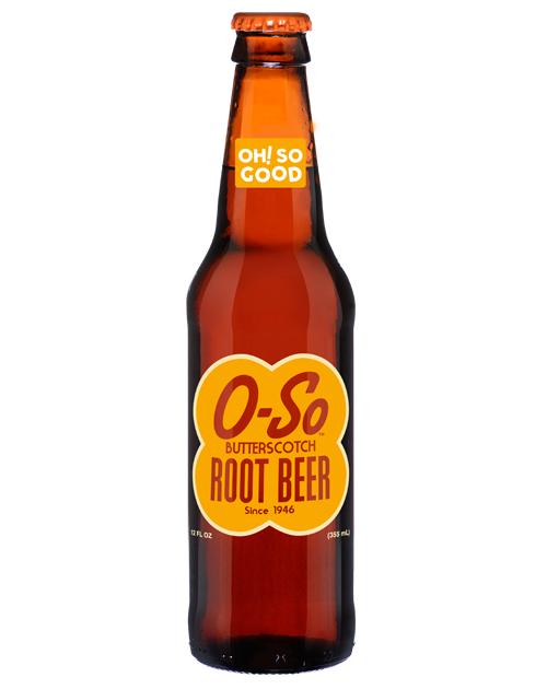 O-So Butterscotch Root Beer Soda - Ganje’s