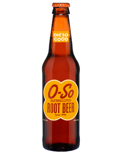 O-So Butterscotch Root Beer Soda - Ganje’s