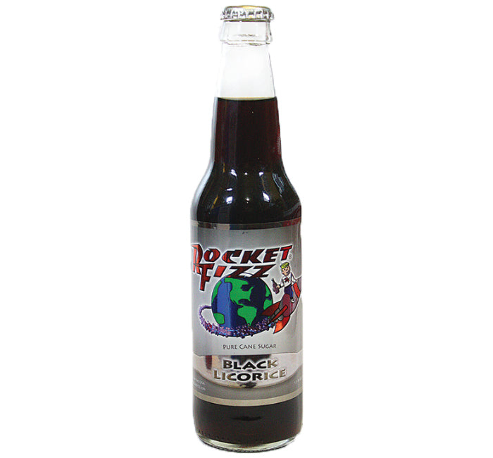 Rocket Fizz - Black Licorice Soda - Ganje’s