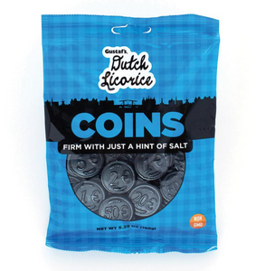 Gustafs - Dutch Black Licorice -  Coins - Ganje’s