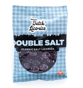 Gustafs - Dutch Black Licorice -  Double Salt - Ganje’s