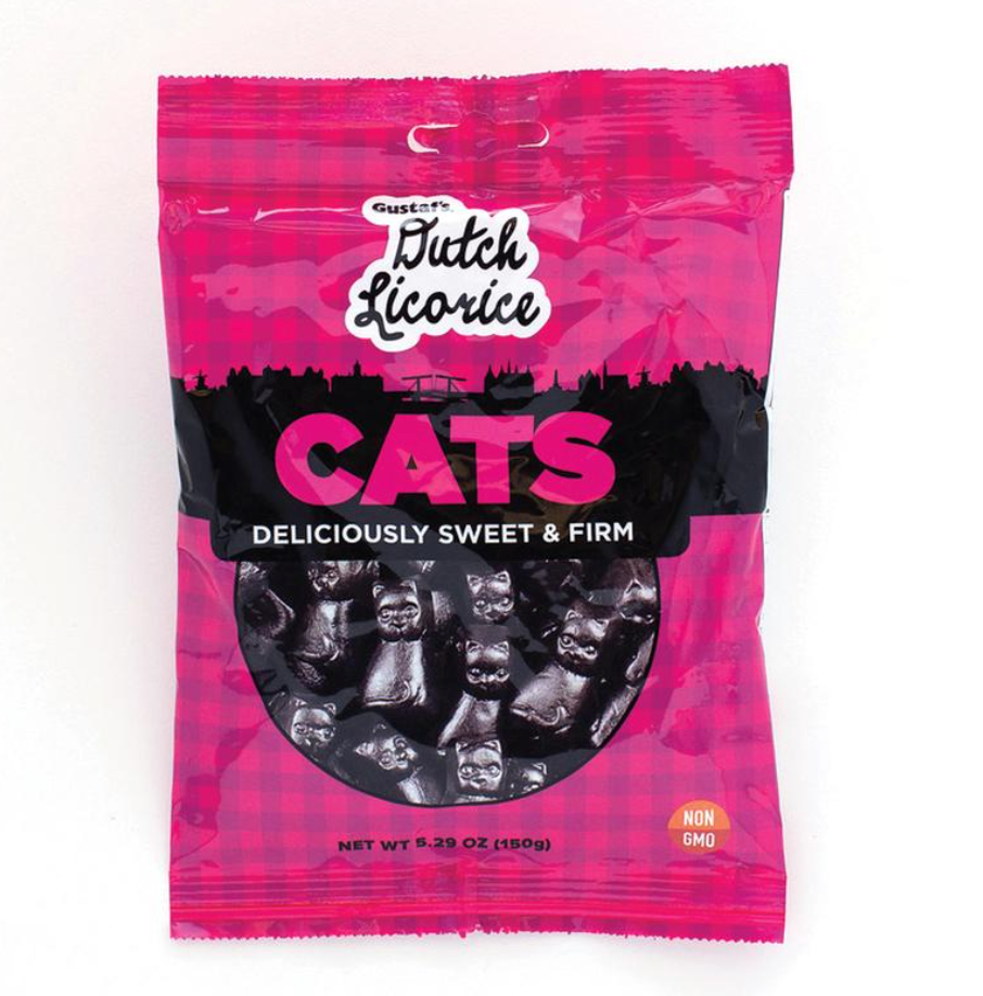 Gustafs - Dutch Black Licorice - Cats - Ganje’s