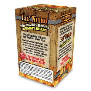 Lil Nitro Gummy Bear - Worlds Hottest Gummy Bear