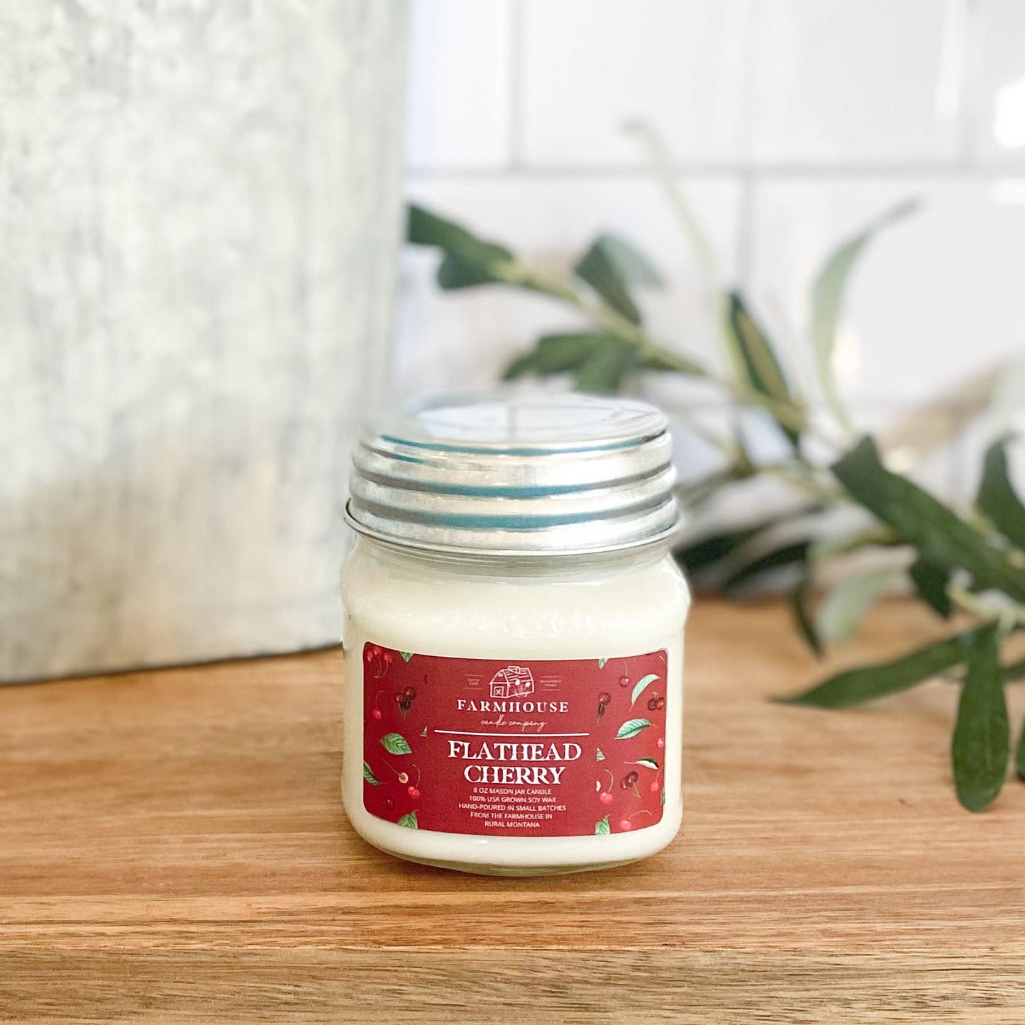 FlatHead Cherry Candle - Farmhouse Candle Company
