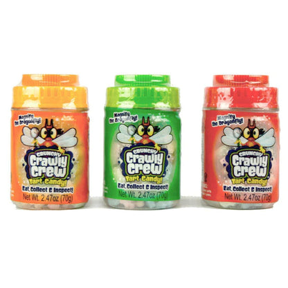Crunchy Crawly Crew Tart Candy  - Candy Toy