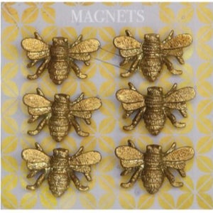 Pewter Bee Magnets - Ganje’s