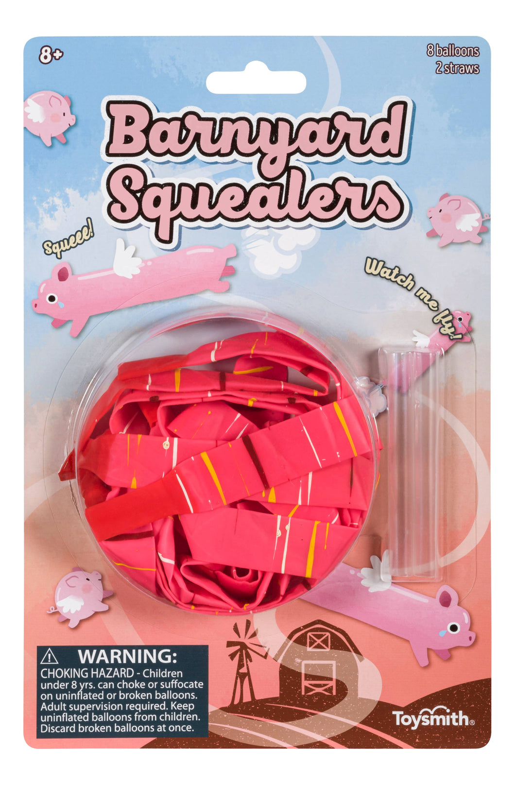 Squeal & Fly Barnyard Squealer Balloons