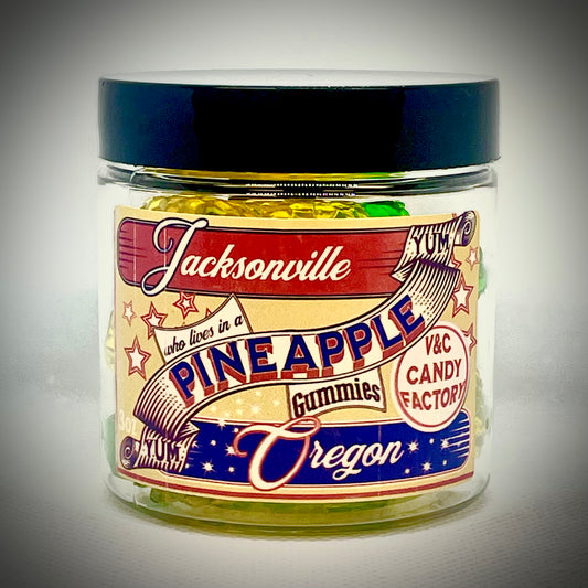 Pineapple Under the Sea Gummies - V&C Candy Factory