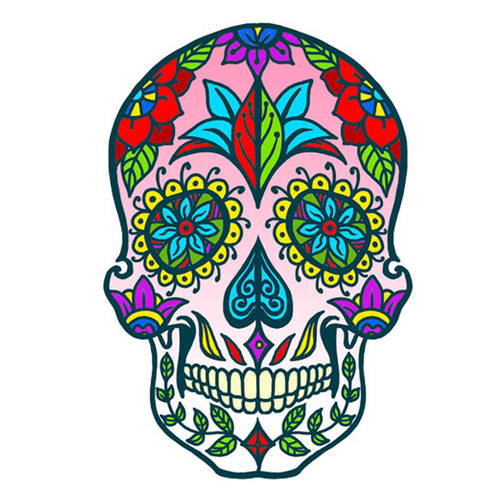 Sugar Skull - Iron On Patch